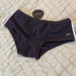 Andrew Christian Black Swim Swim Trunk